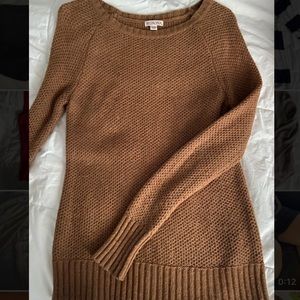 Camel color sweater